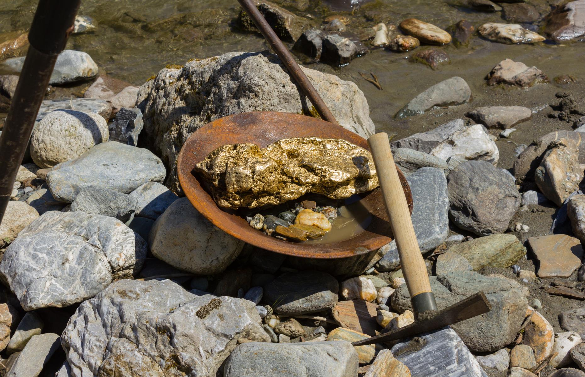 Klondike gold